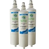 3 Pack RFC-1000A Compatible Water Filter for LG---LT600P;5231JA2005A ; 5231JA2005A-S ; 5231JA2006 ; 5231JA2006A ; 5231JA2006A-S ; 5231JA2006B ; 5231JA2006B-S ; 5231JA2006E ; 5231JA2006F ; 5231JA2006F-S ; 5231JA2006H ; 5231JJ2001C; KENMORE---9990 ; 9990P ; 04609990000; 46- 9990; 4609990000; SWIFT GREEN---SGFLA50 ; SGF-LB60 WATER SENTINEL---WSL-2 SUPCO--- WF300; CLS30320001 ; CLS3032001