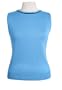 Sleeveless Tipped Tee