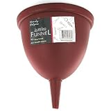 12 Jumbo Plastic Funnels 7"