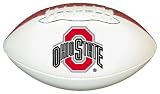 Ohio State Buckeyes Official Size Synthetic Leather Autograph Football