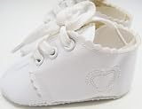 Bottines venies pour bébé blanc 6/9mois
