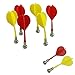 Voberry Set of 6 Bullseye Target Game Plastic Wing Magnetic Darts Needle Eyesight Practice