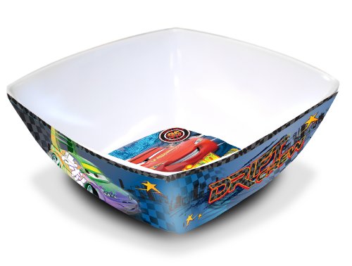 Spearmark Housewares 93257 Cars Drift Square Bowl