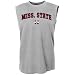 Search : Mississippi State Bulldogs Ash Arched Logo Sleeveless T-shirt