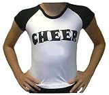 Tia's Womens Cheer Baseball Baby Tee