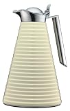 alfi 1560112100 Isolierkanne Achat geriffelt, beige 1,0 l