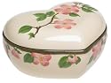 Franciscan Desert Rose Heart Box