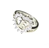 Sweet 16 Crystal Heart Ring