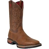 Rocky FQ0008654 Men's Long Range Square Toe Coffee Western Boot