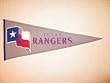 Texas Rangers - MLB Baseball Traditions (Pennants)
