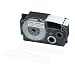Casio XR-9WE2S 9mm Labeling Tape (Black on White) 2-Pack
