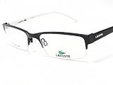 LACOSTE 12001 LA12001 BK Black/White Optical Eyeglasses Frame 51x19