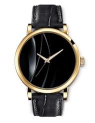 SPRAWL Aanalog Fashion Series Gold Ladies Watches of Genuine Black Leather Strap,Unique Wrist Watch for Women Girls Designed with silver stripes