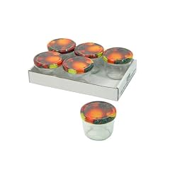 6er Set Marmeladengl�ser 240ml mit Deckel Einmachgl�ser