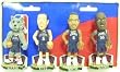 New Jersey Nets Road Jersey Forever Collectibles Mini Bobble Head Set - BASKETBALL Sports Merchandise
