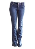 DORCHESTHER: Stylish Long 34" Inseam Bootcut Jean with Embroidered Leg Bottom