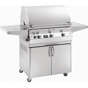 Fire Magic Gas Grills Aurora A660 Propane Gas Grill With Single Side Burner On Cart by 