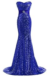 2015 Lace Sequined Mermaid Evening Dress/Prom Dress/Party Dress 