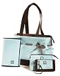 JP Lizzy Chocolate Ice Classic Tote Set