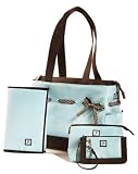 JP Lizzy Chocolate Ice Classic Tote Set