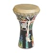 Pharaonic Wooden Doumbek, Medium