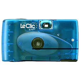 Keystone LeClic 35mm Single Use Camera, Blue