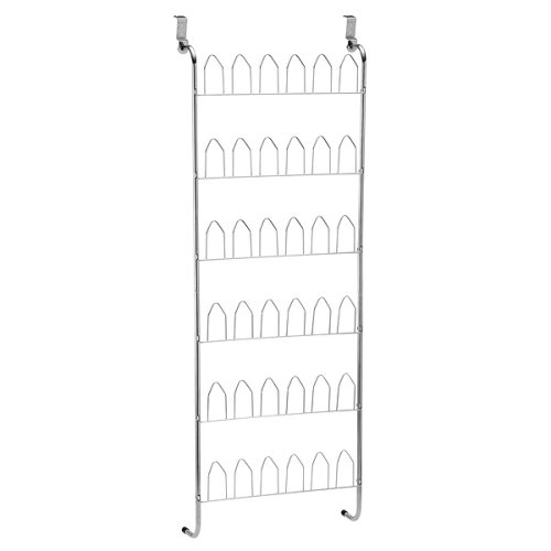 Kitchen: Neu Home 18 Pair Over Door Shoe Rack   Chrome