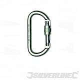 Outdoor Living : STEEL PONSA KARABINER WITH SCREW GATE LOCK
