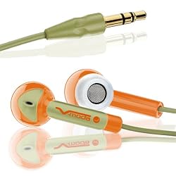 V-MODA Bass Freq In-Ear Stereo Headphone (Orange Camo)