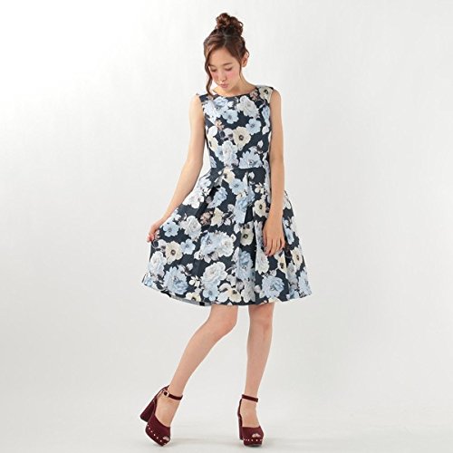 レストローズ（LEST ROSE） 『美人百花10月号掲載』美人百花コラボ フラワープリントワンピース