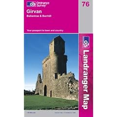 Girvan, Ballantrae and Barrhill (Landranger Maps)