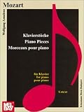 Mozart: Piano Pieces (Music Scores)