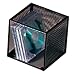ELD9E5800BLA - Expressions Steel Mesh Desktop Organizer Open Cube, 5-15/16 Cube, Black ELD9E5800BLA