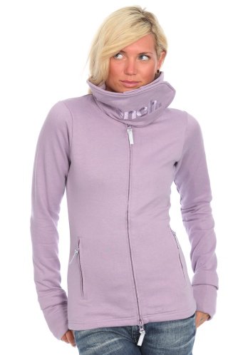 Bench Damen Sweatjacke FAST FORWARD FUNNEL NECK - C, storm lilac, XL, BLEA1101C_PU087 Preisvergleich