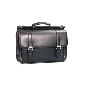 Click here to buy Kenneth Cole Fifth Avenue 6.5 DBL Gusset Dowel Rod Portfolio by Kenneth Cole.