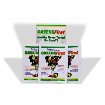 GreensFirst Travel Pack (12 packages) by The Wolfe Clinic