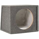 Scosche SEV15CC 15-Inch Slot Ported Single Subwoofer Enclosure (Grey/Black)