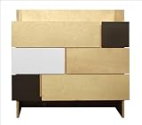 notNeutral 12001500-G Tetra 2 Six-Drawer Storage Unit Color: Lotus Green