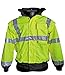 High Visibility Class III Jacket with Removable Lining - X-Large
