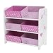 Worlds Apart Butterflies and Flowers 6 Bin Storage