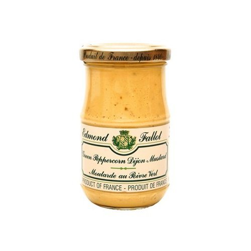 3 Fallot French Dijon Green Peppercorns flavored jar traditional mustard 7 oz jar ~lot of... by Honey Mustards