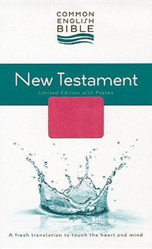 CEB Common English Bible New Testament with Psalms Limited Edition DecoTone pink/chocolate brown