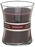 Essenza Hour Glass Candle Blackberry Spice, 10-Ounce Candles