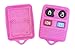 For Ford 4 Button New Keyless Entry key remote Fob case shell Pink No Chips Inside