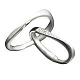 [ココカル]cococaru ペアリング シルバー リング Silver マリッジリング 結婚指輪 日本製 レディース ダイヤ付