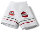 Lenox Tin Can Alley Peace 2-Pack Fingertip Towels