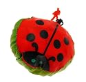 Ladybird Theme - Fold Up Shopping Bag With Clip On Pouch - The handy bag! A