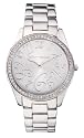 Betsey Johnson Women's Clear Stone Bracelet Watch #BJ4128