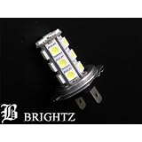 【BRIGHTZ 超高輝度 LEDホワイトバルブ H7 エルグランド】