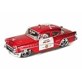 1955 Buick Century 1 24 Bakersfield Fire Dept. Red by Collectable Diecast